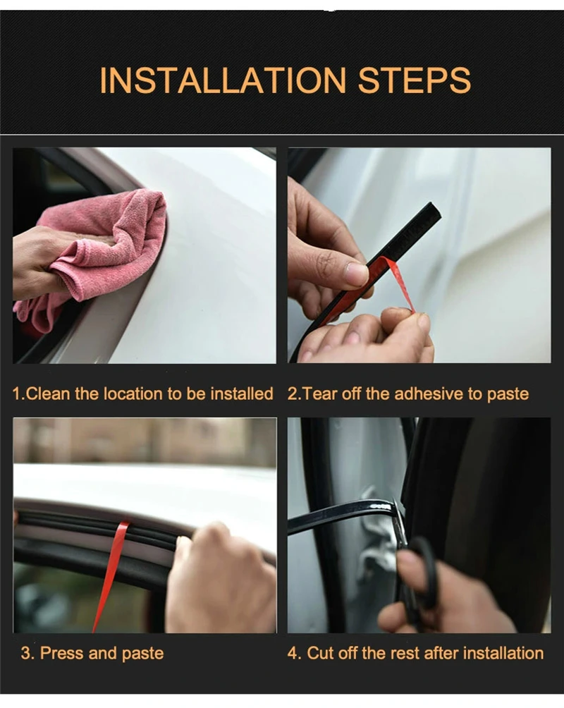 trailer slide out rubber seals