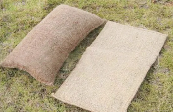 orange jute bag