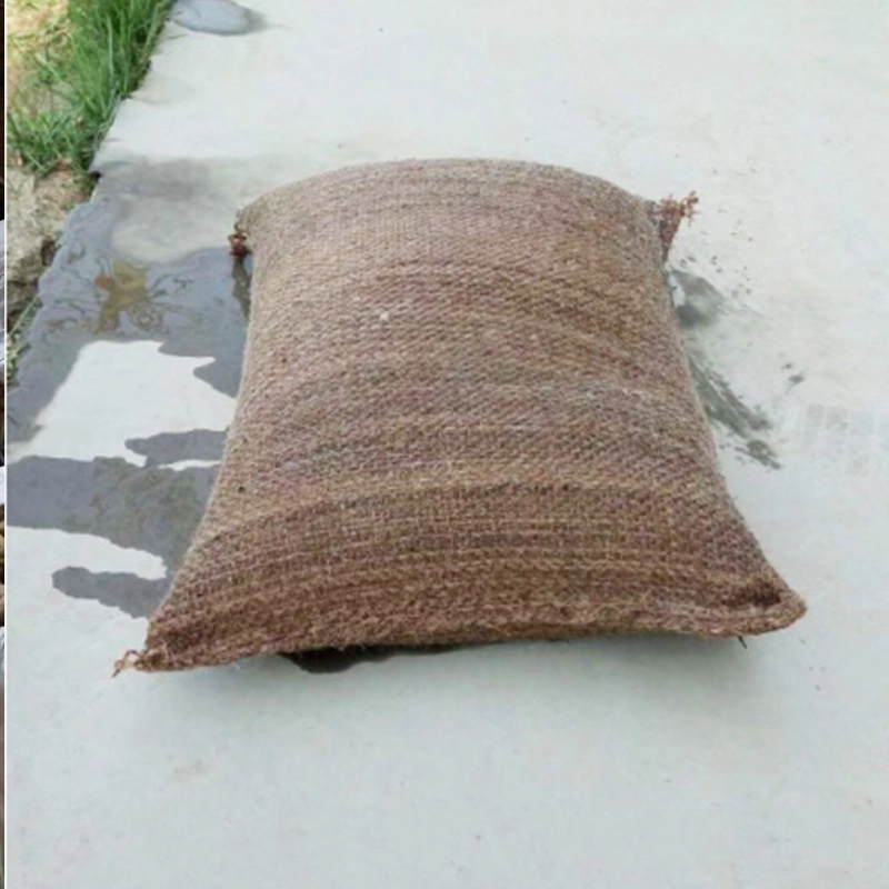 Jute absorbing water inflation bag