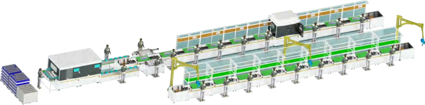 ev battery assembly line