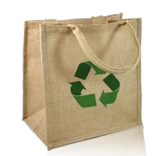 china round jute bag